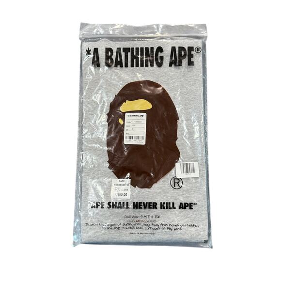 BAPE*A BATHING APE MEN T-SHIRT ONE POINT RELAXED FIT SS TEE MENS* - Picture 2 of 6